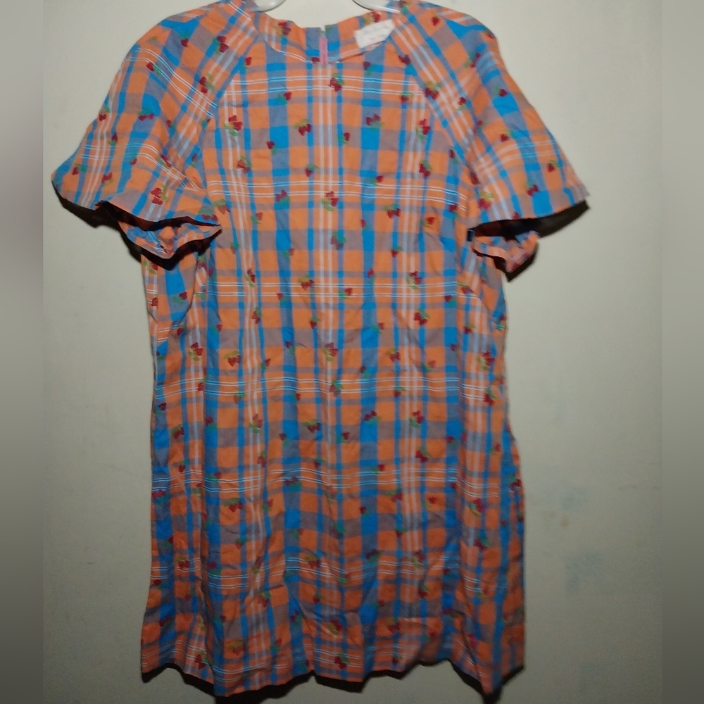 Vintage 1970s Handmade Bell Sleeve Dress